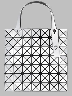 Issey Miyake Prism Basics Silver Tote Bag