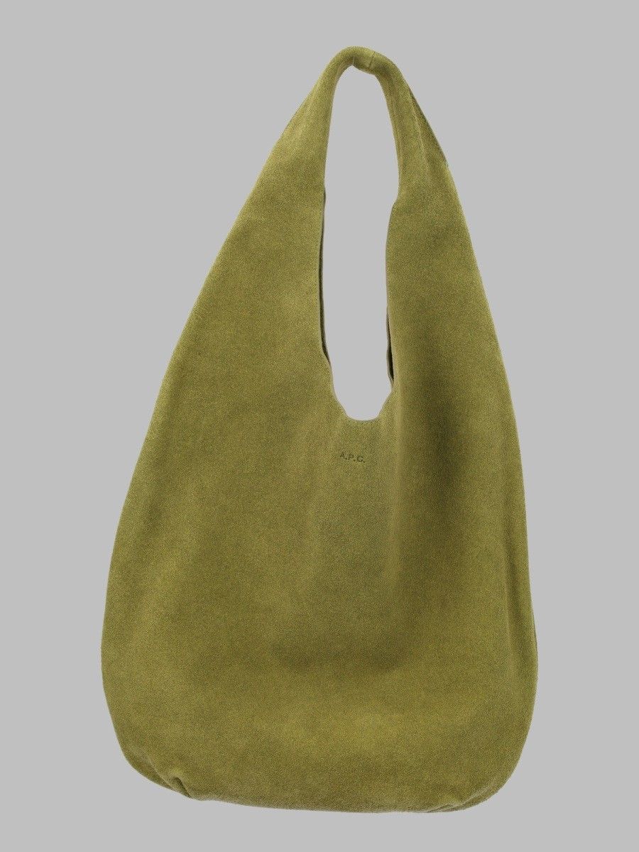 A.P.C. Le Neige Green Shoulder Bag