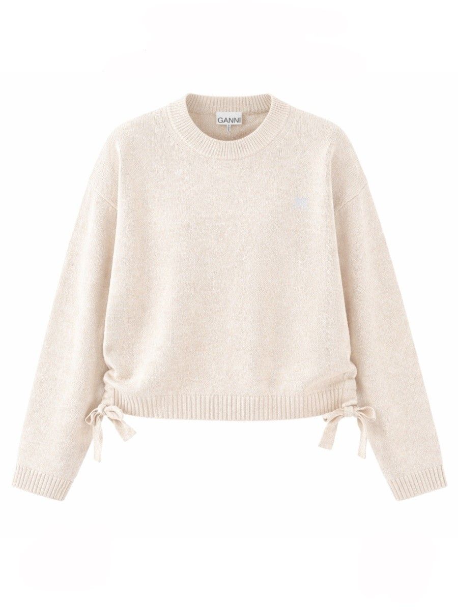 GANNI Beige Sweater