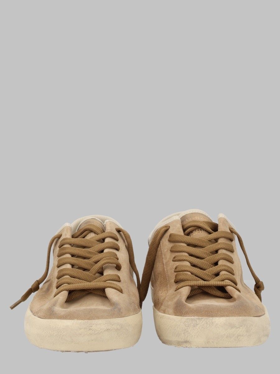 Golden Goose Super Star Brown Sneakers