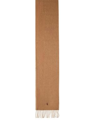 Polo Ralph Lauren Cashmere Scarf in Brown Sugar