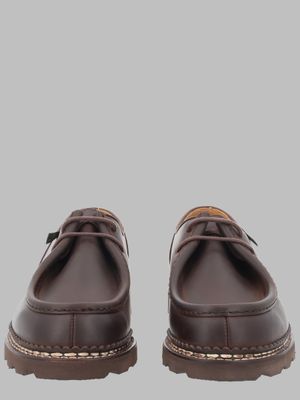 Paraboot Michael Dark Brown Leather Shoes
