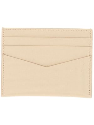 Givenchy Beige and Gray 4G Leather Card Holder