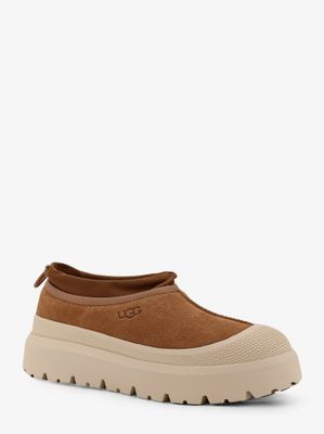 UGG Brown and White Suede Boots