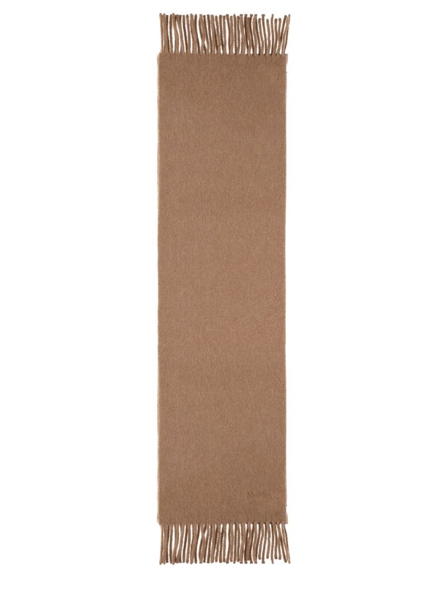 Max Mara Brown Wool Scarf