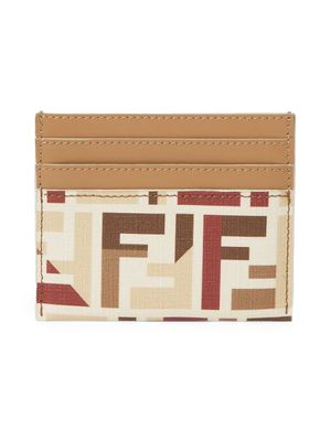 Fendi Fendi Roma Beige Card Holder