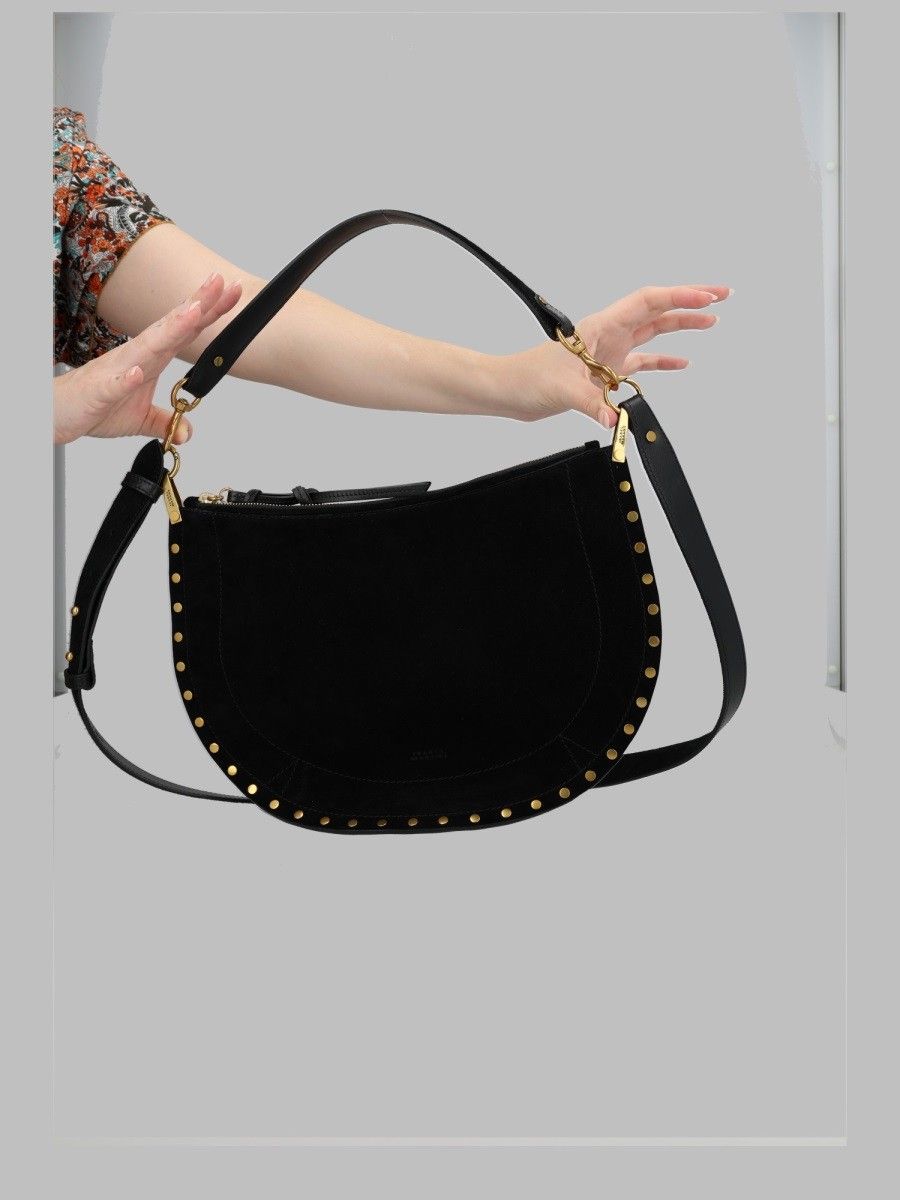 Isabel Marant Oskan Soft Black Handbag