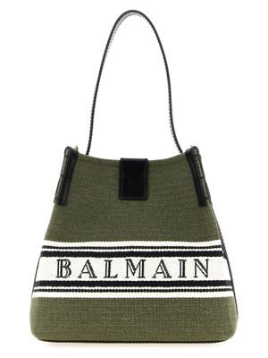 Balmain Release Green Handbag