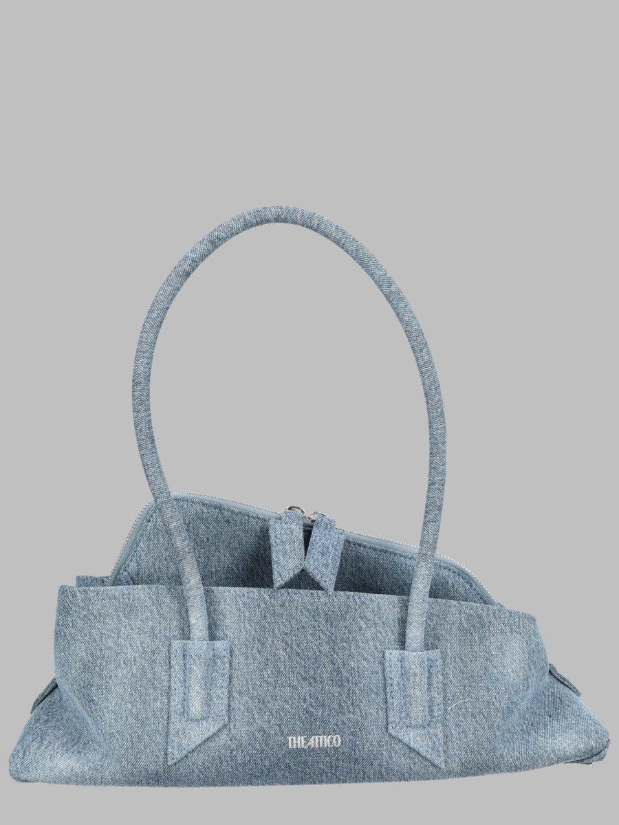 The Attico La Passeggiata Blue Shoulder Bag