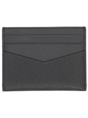 Givenchy Grained Leather Card Holder in Black