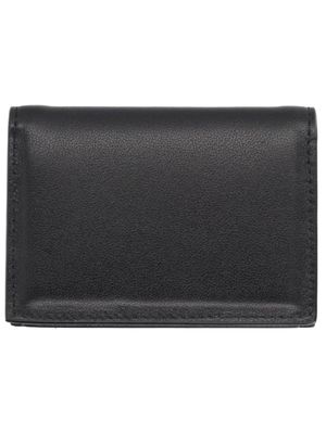 Givenchy Antigona Stamped Flap Card Holder in Black