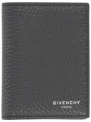 Givenchy Grained Calfskin Card Holder in Black