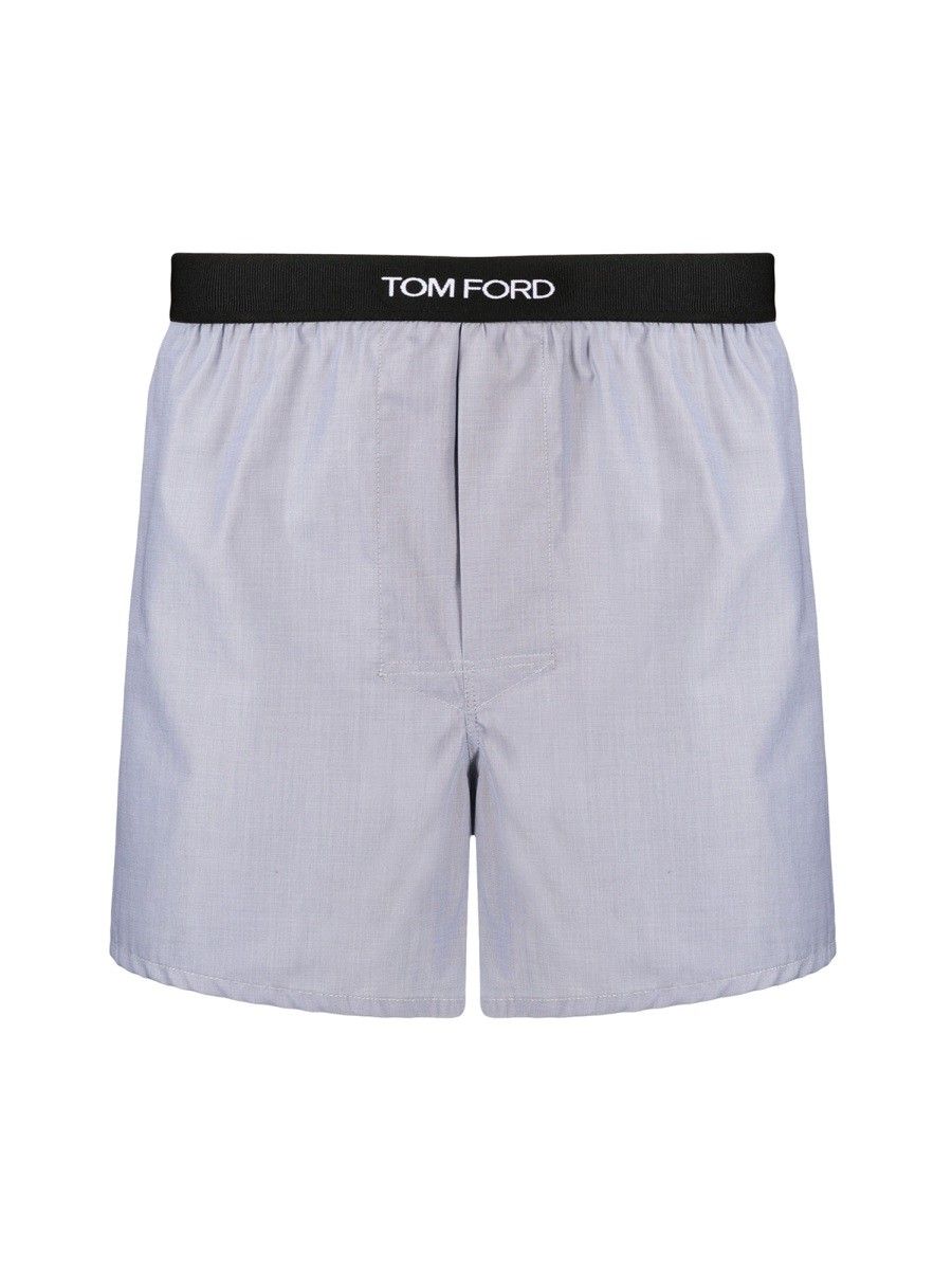 Tom Ford Gray Cotton Boxers