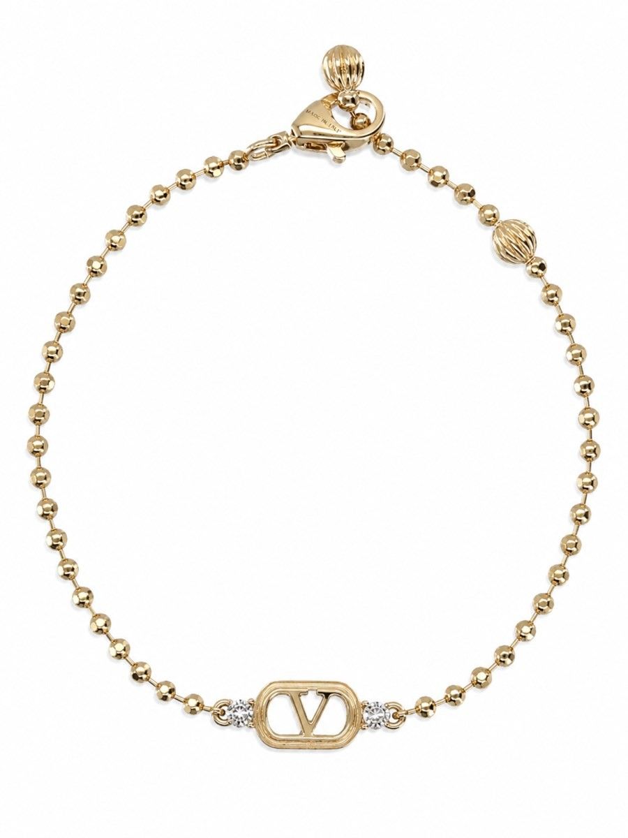 Valentino Ovalette Gold Bracelet