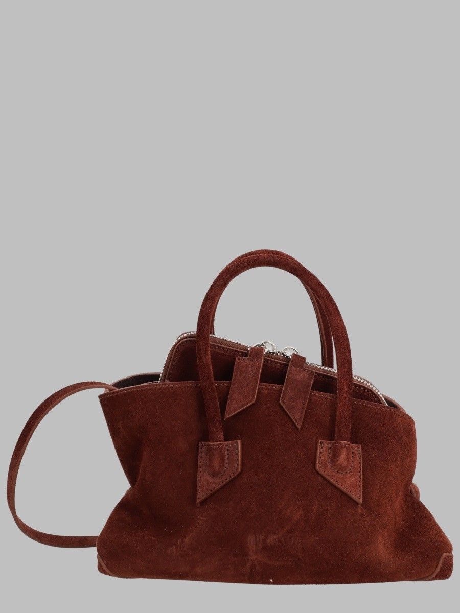 The Attico La Passeggiata Brown Shoulder Bag