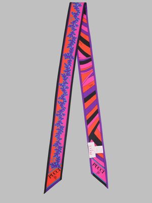 Foulard Bandeau con Mix di Stampe