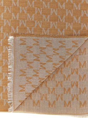 Max Mara MxaPaniere Brown Scarf