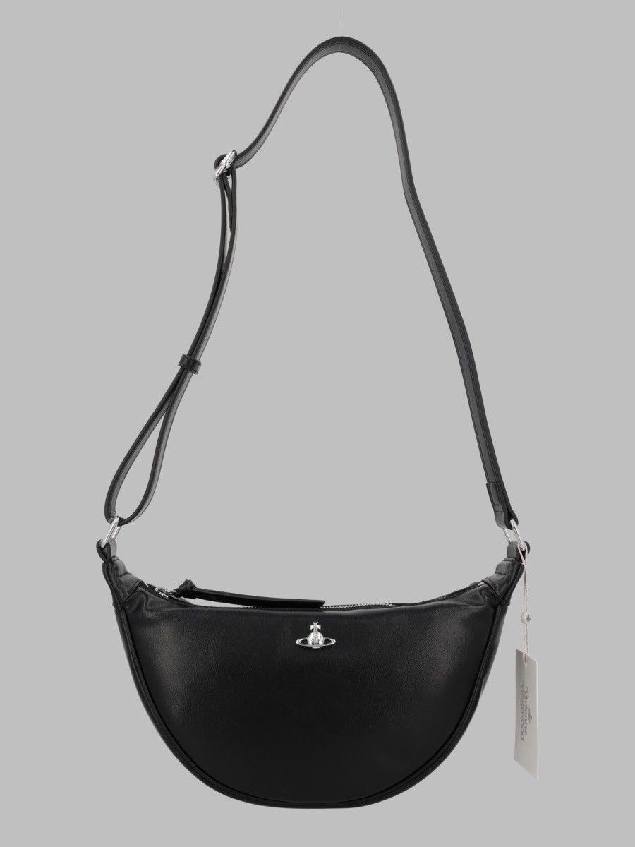 Vivienne Westwood Lace Black Crossbody Bag