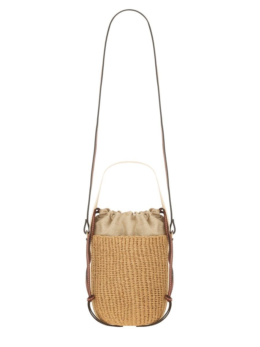 Chloé Woody Bucket Bag in Beige