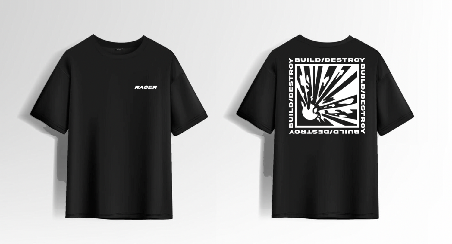 &quot;RACER&quot; TEE