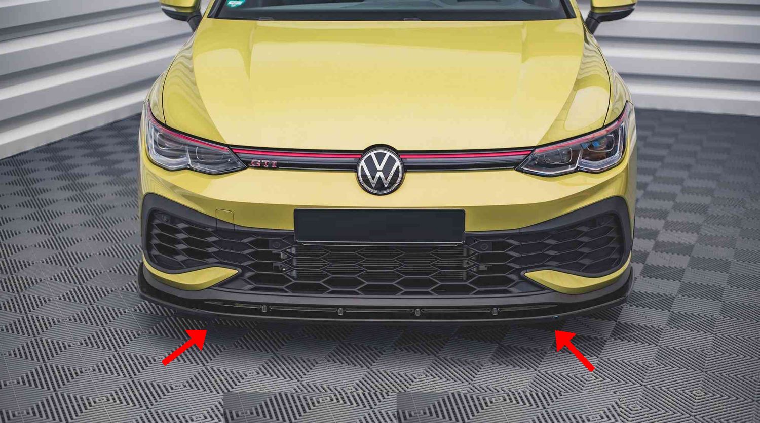 Volkswagen Golf 8 splitter 2017-2021 front Spoiler Volkswagen Golf 8 splitter 2017-2021 front Spoiler