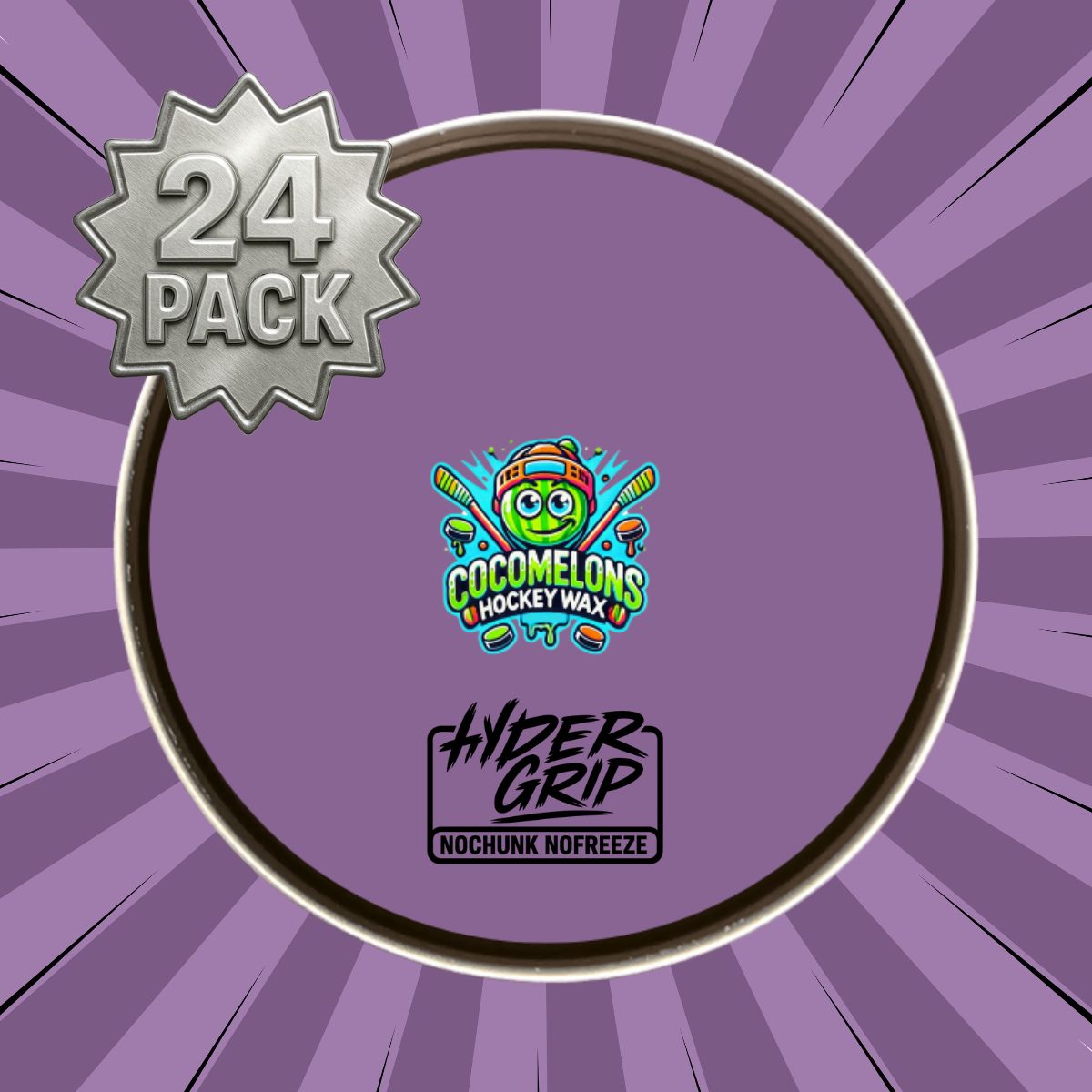 24 Pack - Grape - Hyper Grip - Wholesale