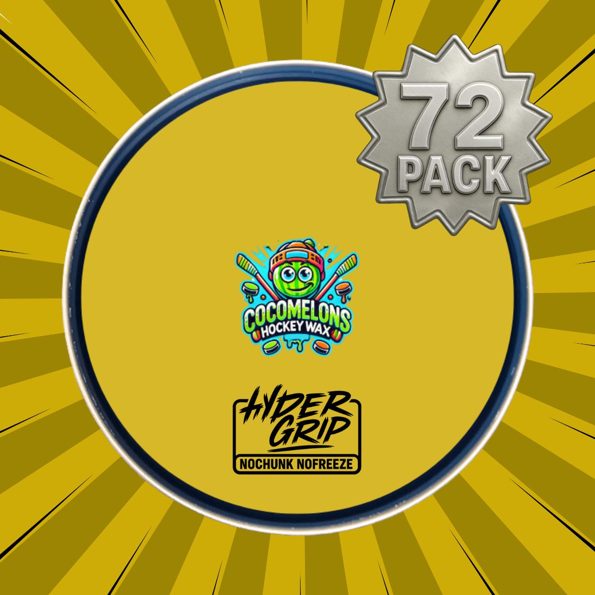 72 Pack - Banana - Hyper Grip - Wholesale
