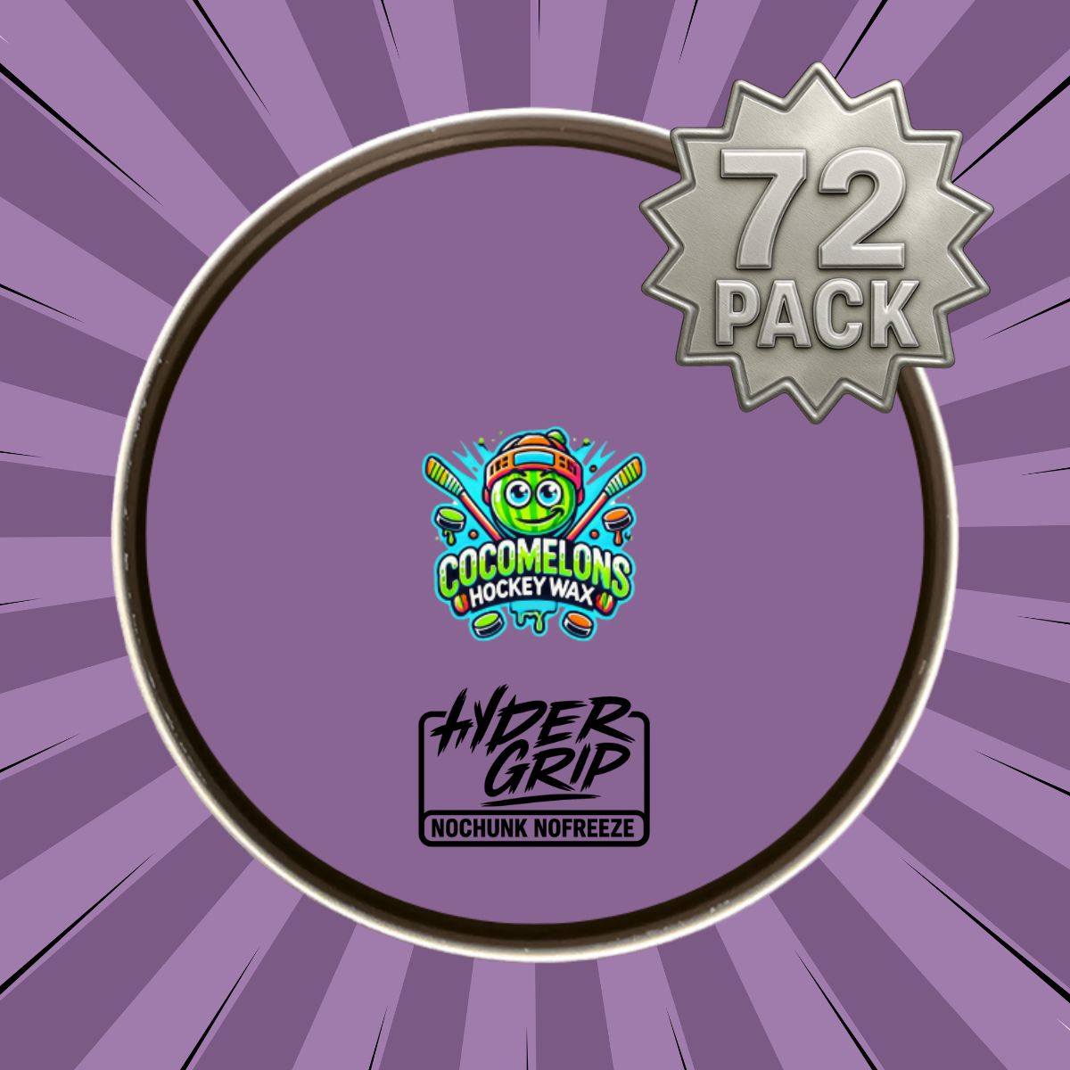 72 Pack - Grape - Hyper Grip - Wholesale
