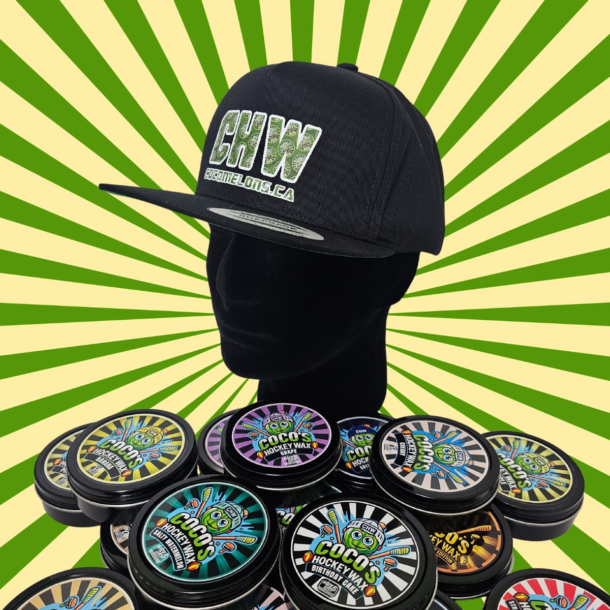 CHW Snapback – Black Script