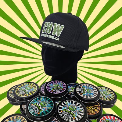 CHW Snapback – Black Script