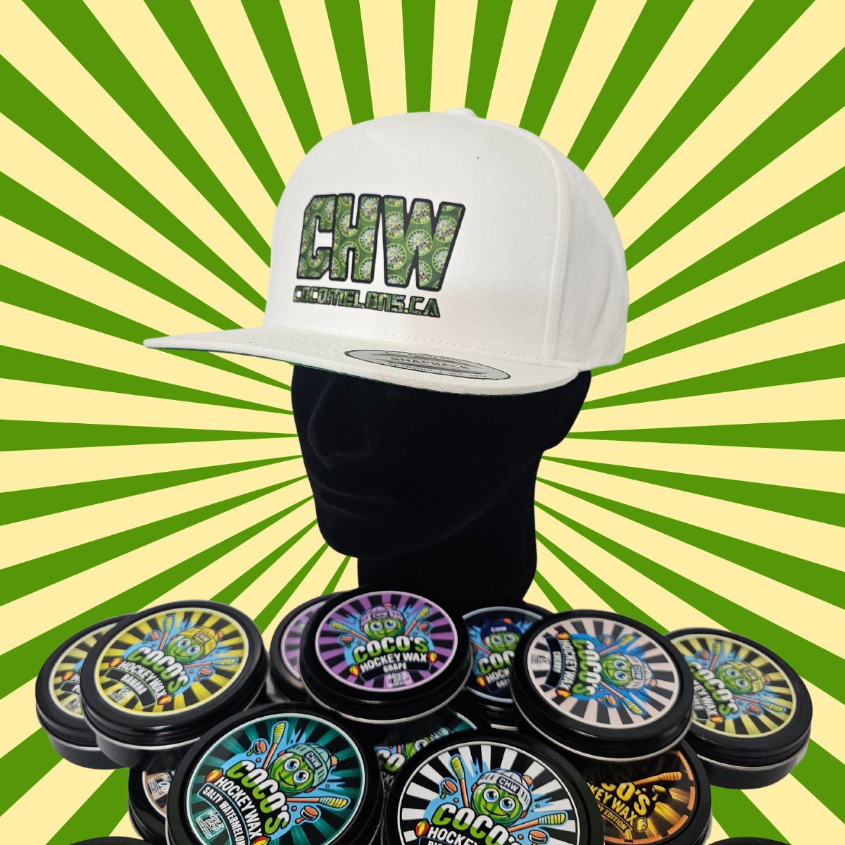 CHW Snapback – White Script