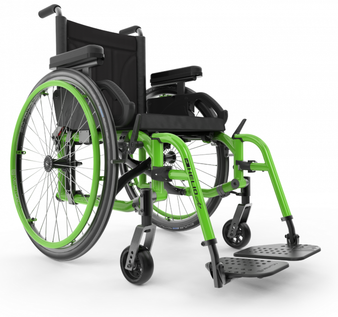 HELIO A7: Aluminum Folding Wheelchair