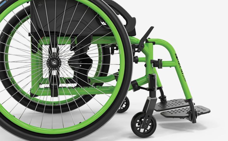 HELIO A7: Aluminum Folding Wheelchair
