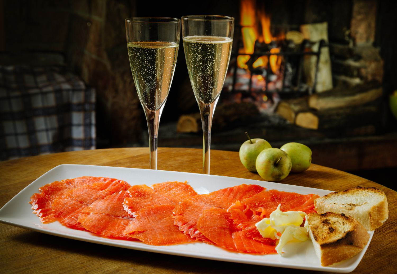 Saumon fumé plateau traiteur - Norvège