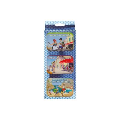 Coffret sardine x3