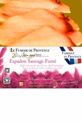 Carpaccio Espadon sauvage fumé 100gr