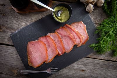 Carpaccio thon fumé 100gr