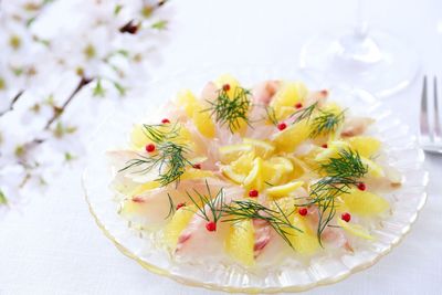 Dorade coryphène sauvage fumée