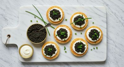 Mini blinis traditionnel par 16