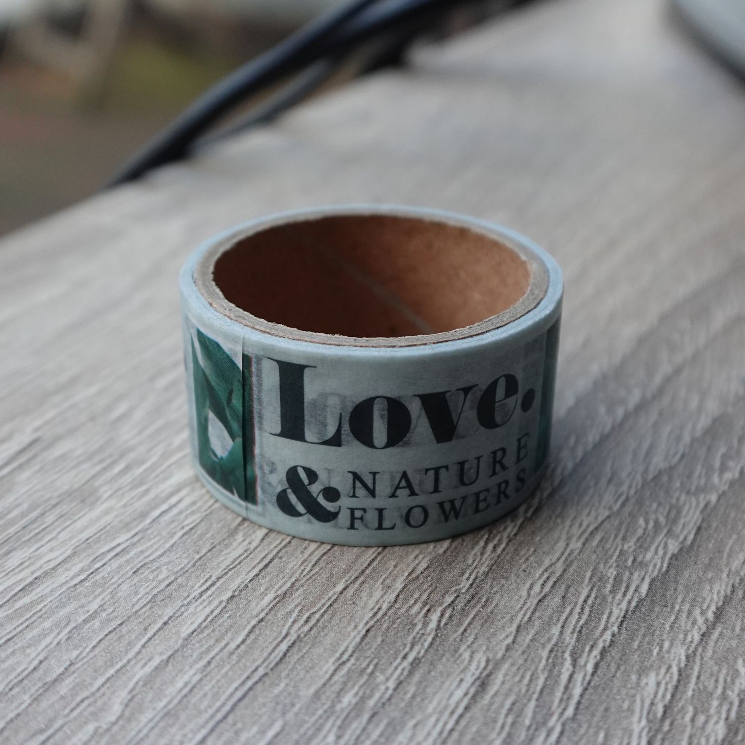 Groene washi tape - natuur