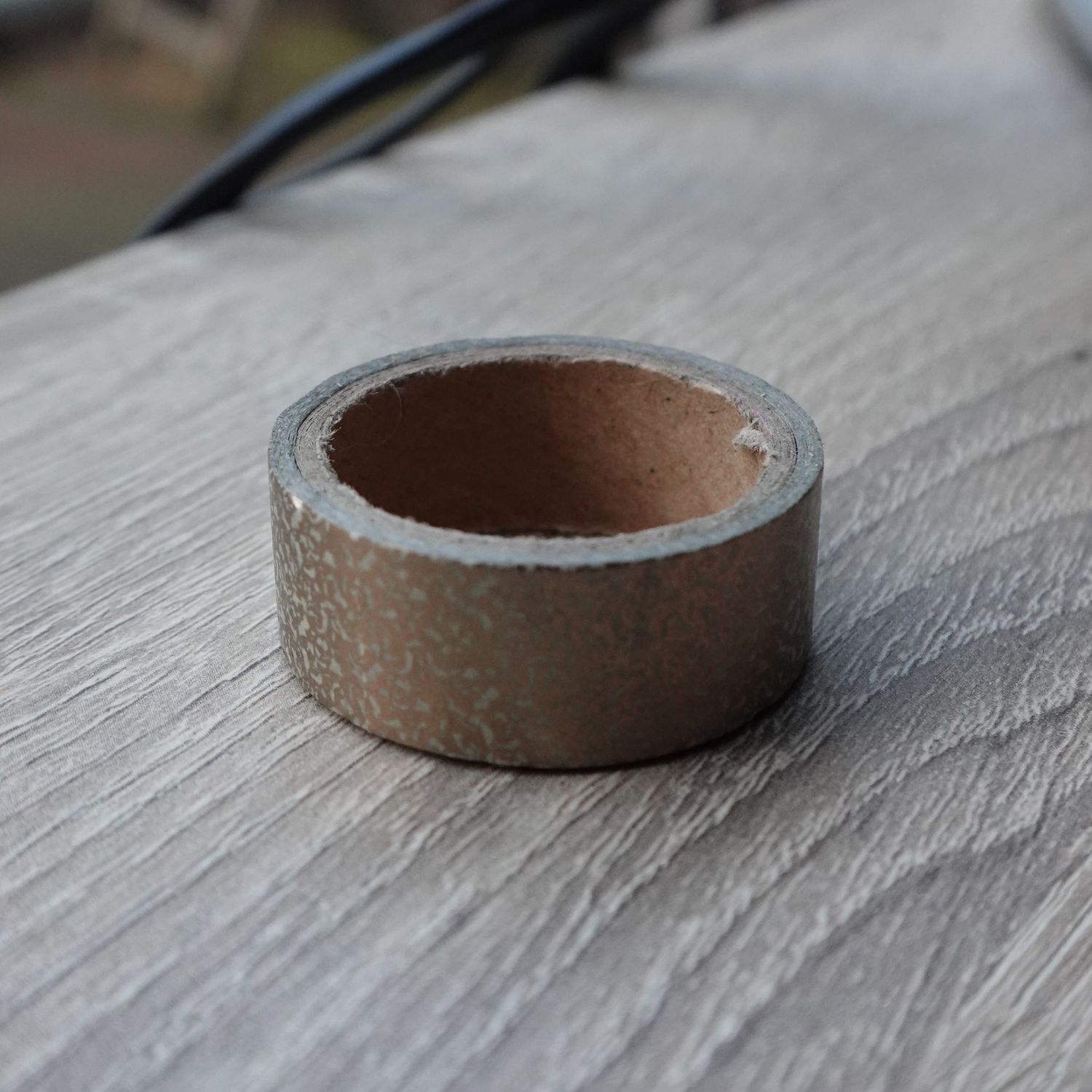Beige washi tape met motief