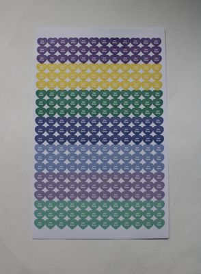 Sheet met stickers &quot;me time&quot;