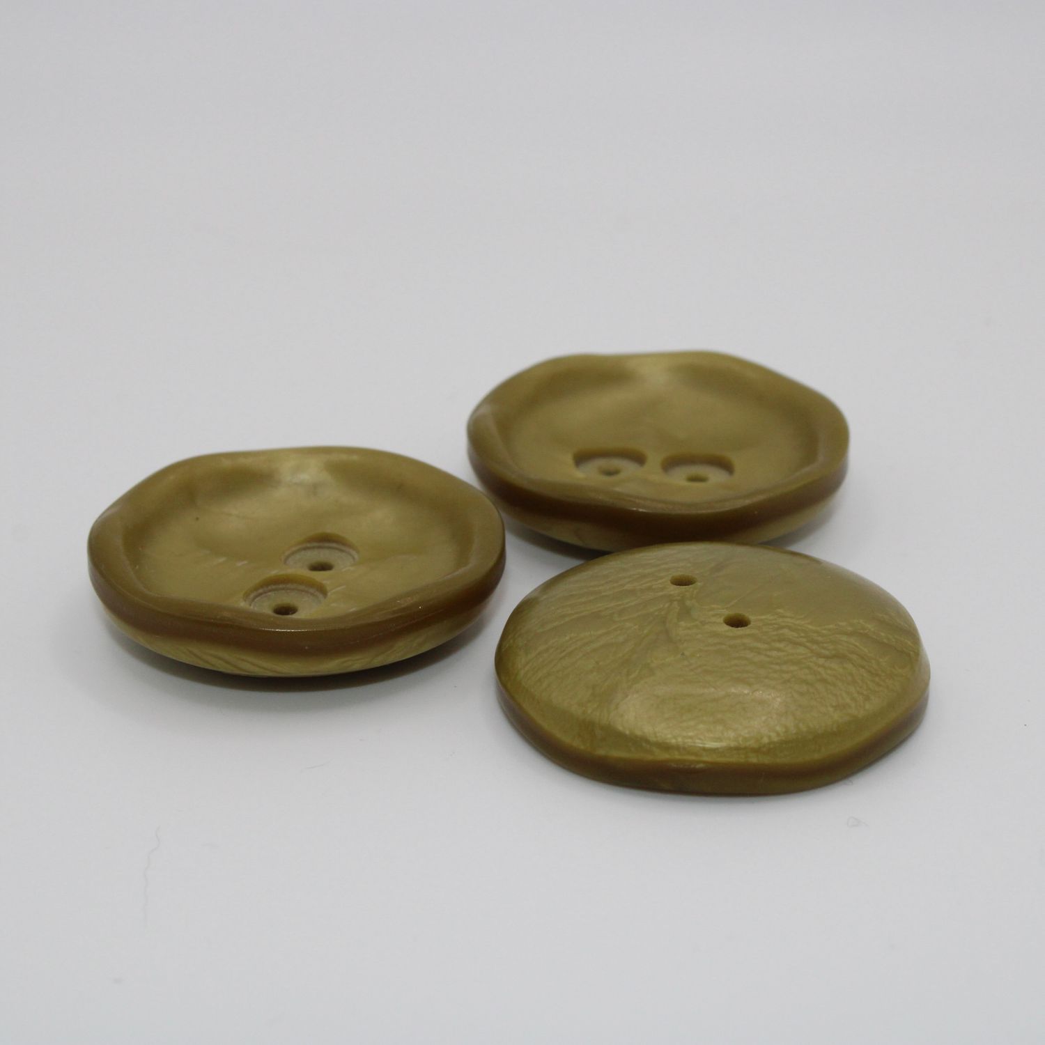 Set van 3 groene knopen