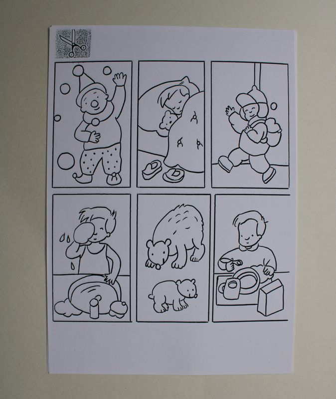 Kleurprenten kind (5x)