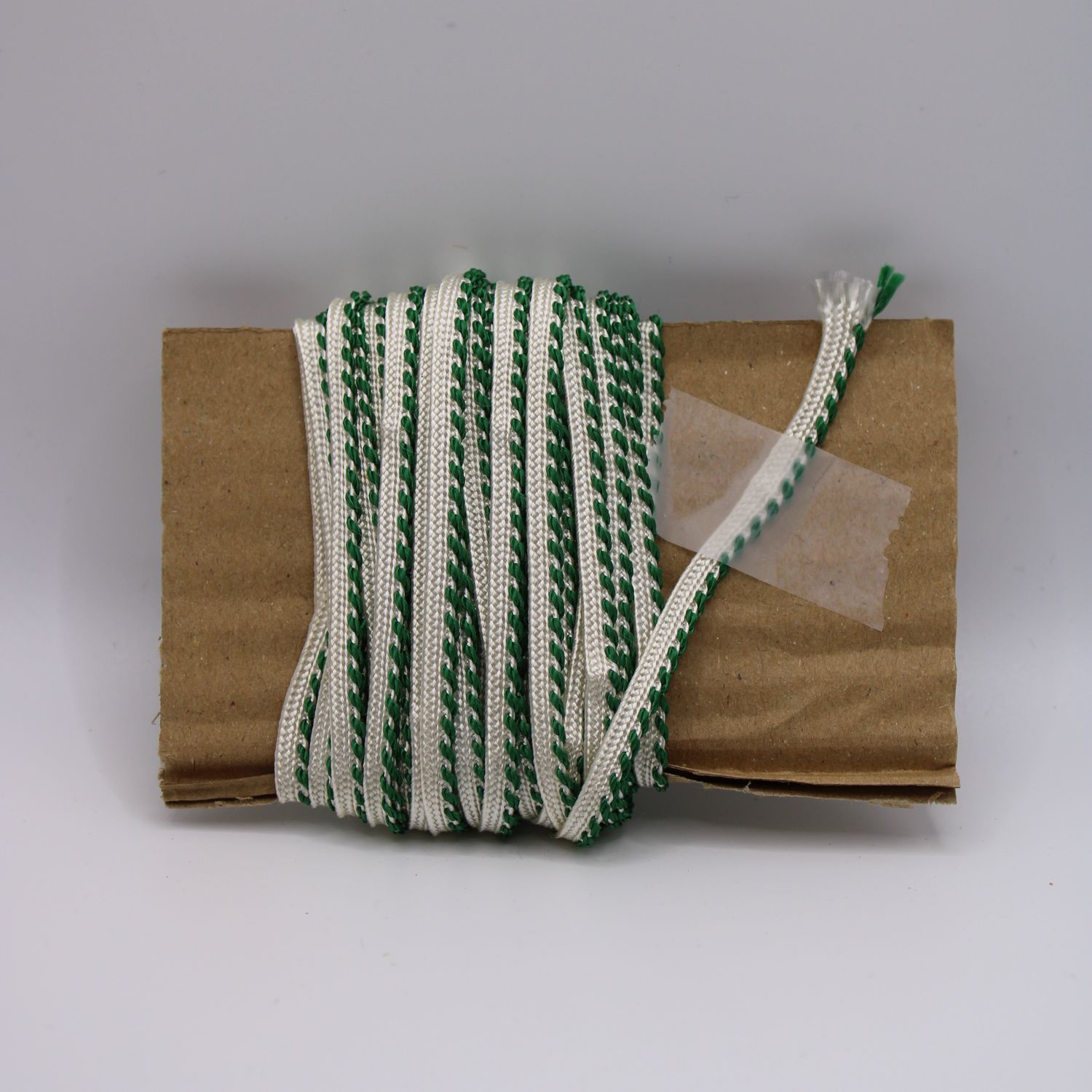 Groen-wit lint - 8.5 m