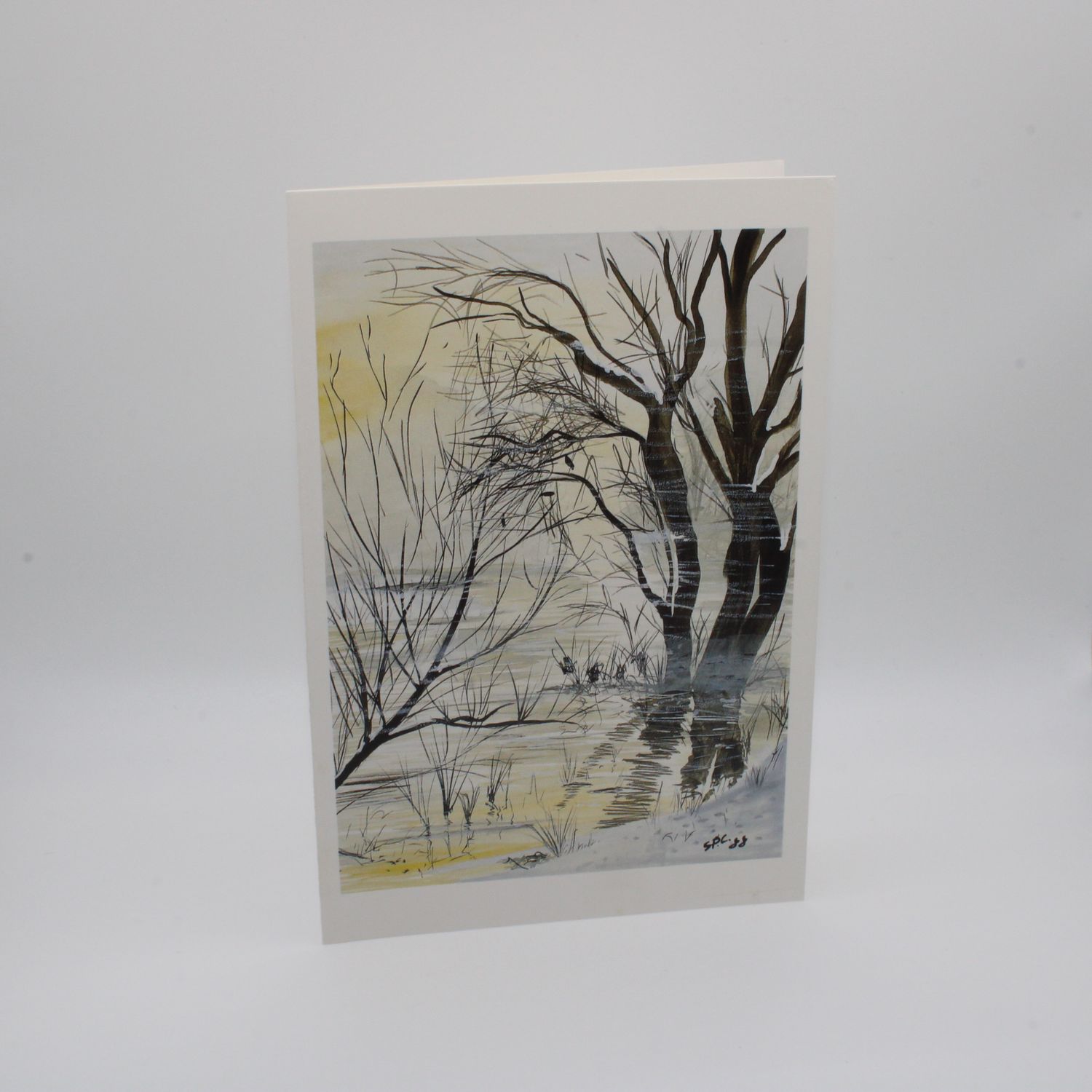 Kaartje met landschap