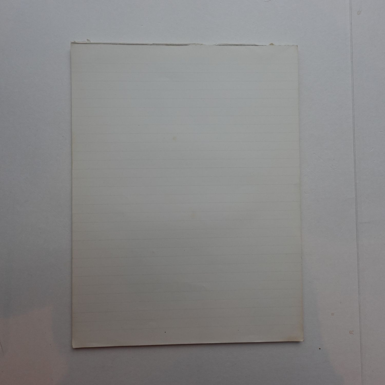 Papierblok gelijnd