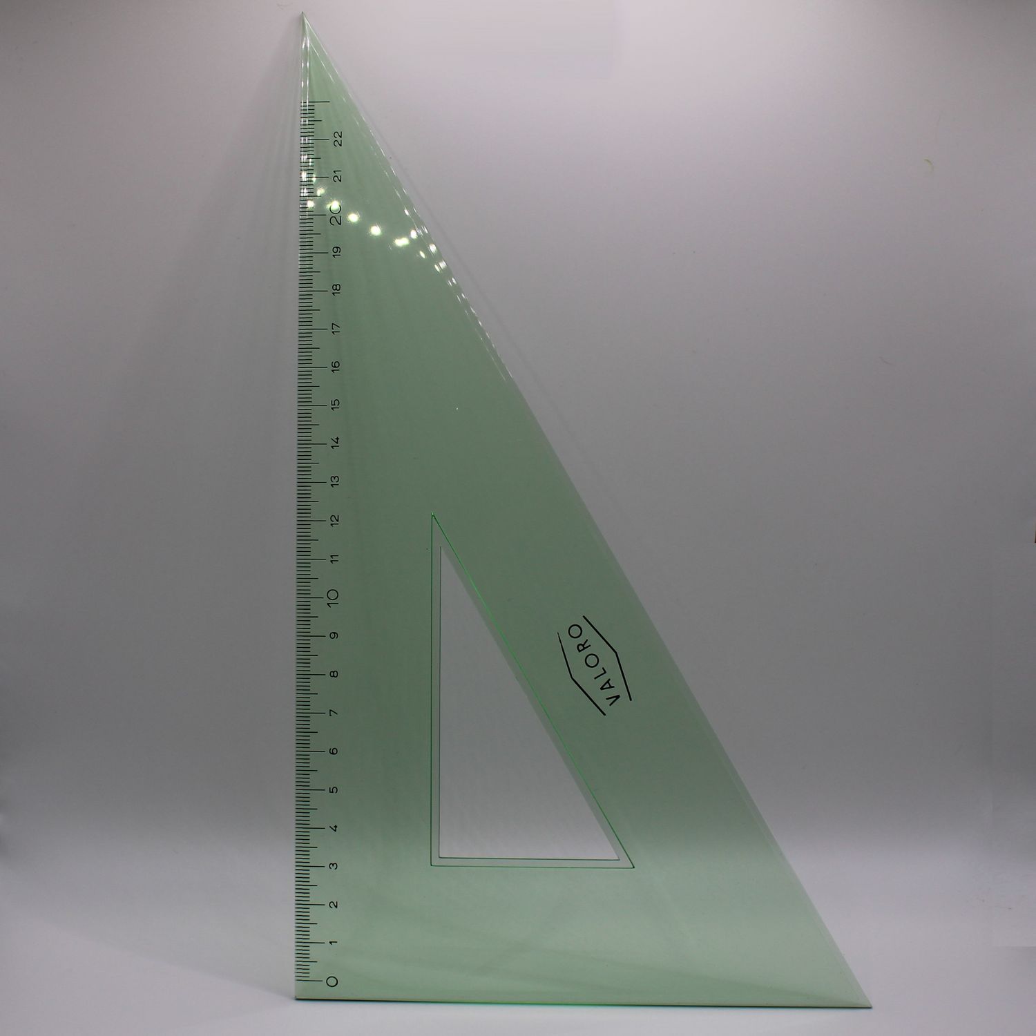 Tekendriehoek 23 cm