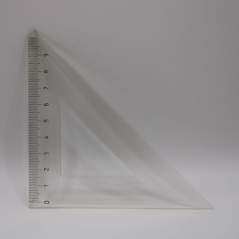 Tekendriehoek 10 cm