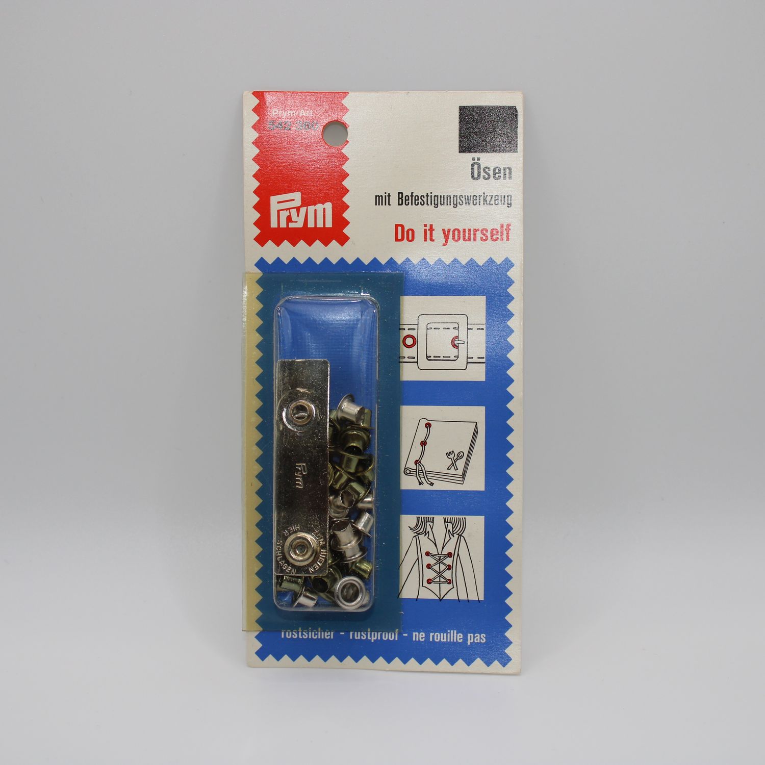 Set eyelets
